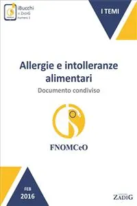 Allergie e intolleranze alimentari: documento condiviso_cover