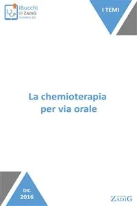 La chemioterapia per via orale_cover