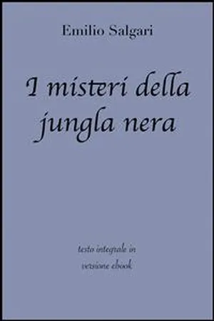 I misteri della jungla nera di Emilio Salgari in ebook