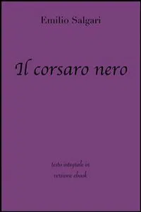 Il corsaro nero di Emilio Salgari in ebook_cover