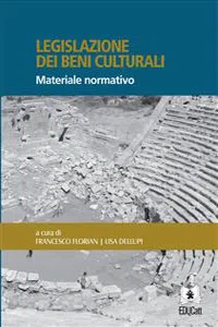 Legislazione dei beni culturali_cover