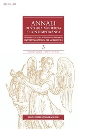 Annali di storia moderna e contemporanea 3/2015