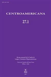 Centroamericana 27.1_cover