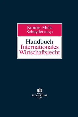 Handbuch Internationales Wirtschaftsrecht