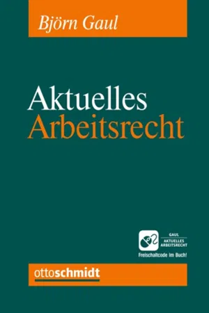 Aktuelles Arbeitsrecht, Band 2/2018