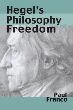 Hegel's Philosophy of Freedom