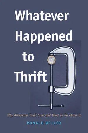 Whatever Happened to Thrift?