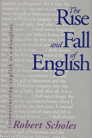 The Rise and Fall of English