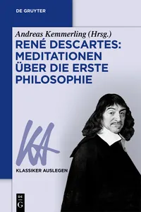 René Descartes: Meditationen über die Erste Philosophie_cover