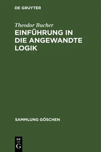 Einführung in die angewandte Logik_cover