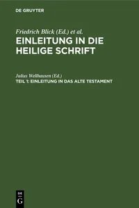 Einleitung in das Alte Testament_cover