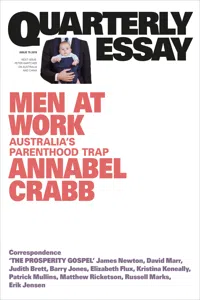 Quarterly Essay 75 Men at Work_cover