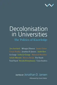 Decolonisation in Universities_cover