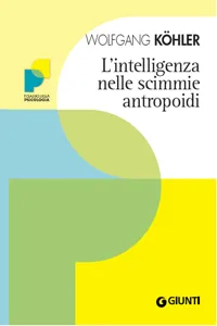 L'intelligenza nelle scimmie antropoidi_cover