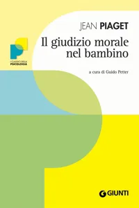 Il giudizio morale nel bambino_cover