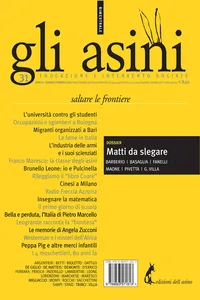 Gli asini n. 31. Rivista di educazione e intervento sociale_cover