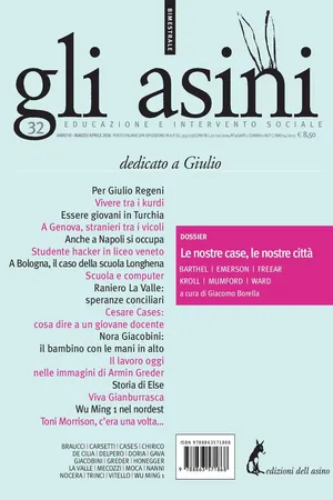 Gli asini n. 32. Rivista di educazione e intervento sociale