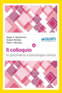 Il colloquio in psichiatria e psicologia clinica_cover