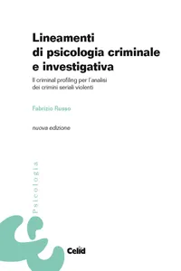 Lineamenti di psicologia criminale e investigativa_cover