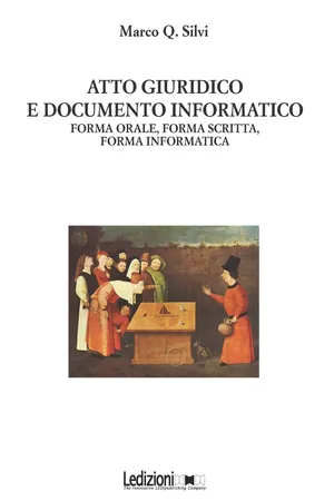 Atto Giuridico E Documento Informatico