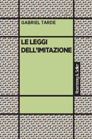 Le leggi dell'imitazione