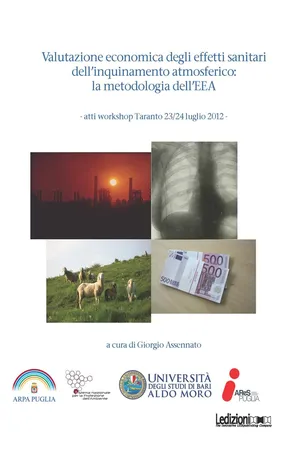 Valutazione economica degli effetti sanitari dell'inquinamento atmosferico: la metodologia dell'EEA