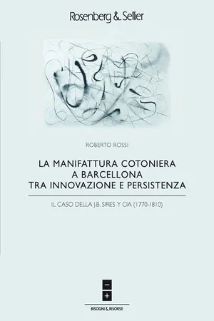 La manifattura cotoniera a Barcellona tra innovazione e persistenza