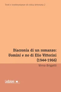 Diacronia di un romanzo: Uomini e no di Elio Vittorini_cover