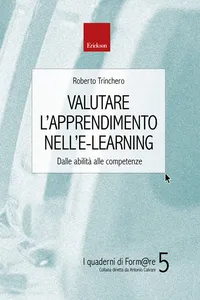 Valutare l'apprendimento nell'e-learning_cover