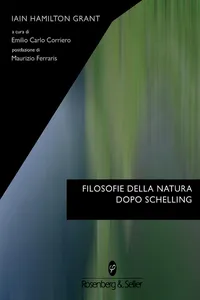 Filosofie della natura dopo Schelling_cover