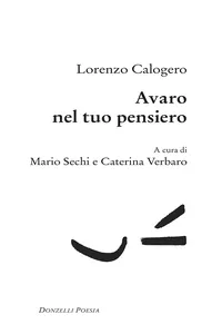 Avaro nel tuo pensiero_cover