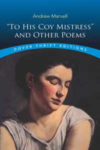 `To His Coy Mistress` and Other Poems_cover