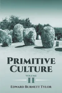 Primitive Culture, Volume II_cover