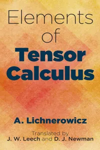Elements of Tensor Calculus_cover