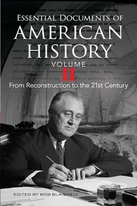 Essential Documents of American History, Volume II_cover