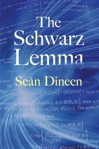 The Schwarz Lemma_cover