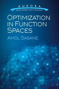 Optimization in Function Spaces_cover