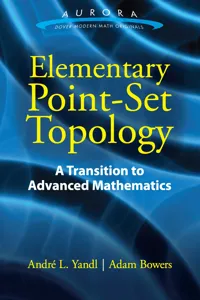 Elementary Point-Set Topology_cover