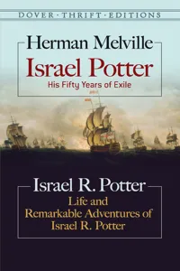 Israel Potter: His Fifty Years of Exile and Life and Remarkable Adventures of Israel R. Potter_cover