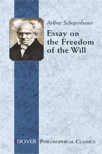 Essay on the Freedom of the Will_cover