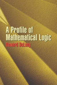 A Profile of Mathematical Logic_cover