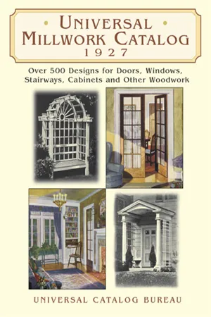 Universal Millwork Catalog, 1927