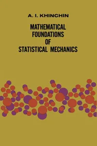 Mathematical Foundations of Statistical Mechanics_cover