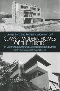 Classic Modern Homes of the Thirties_cover