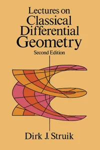 Lectures on Classical Differential Geometry_cover
