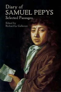 Diary of Samuel Pepys: Selected Passages_cover