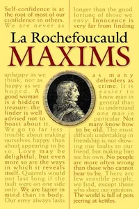 La Rochefoucauld Maxims_cover