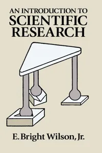 An Introduction to Scientific Research_cover