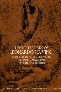 The Notebooks of Leonardo da Vinci, Vol. I_cover