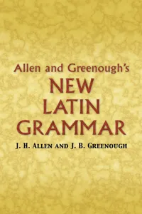 Allen and Greenough's New Latin Grammar_cover
